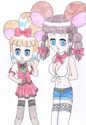 Barrette and Pepper by macaustar