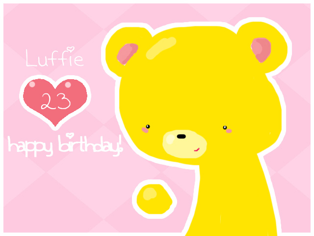 Birthday Card for Luffie