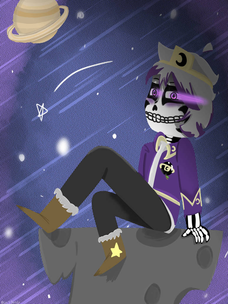 He's Just Chillin In Space! by lexissketchy on DeviantArt