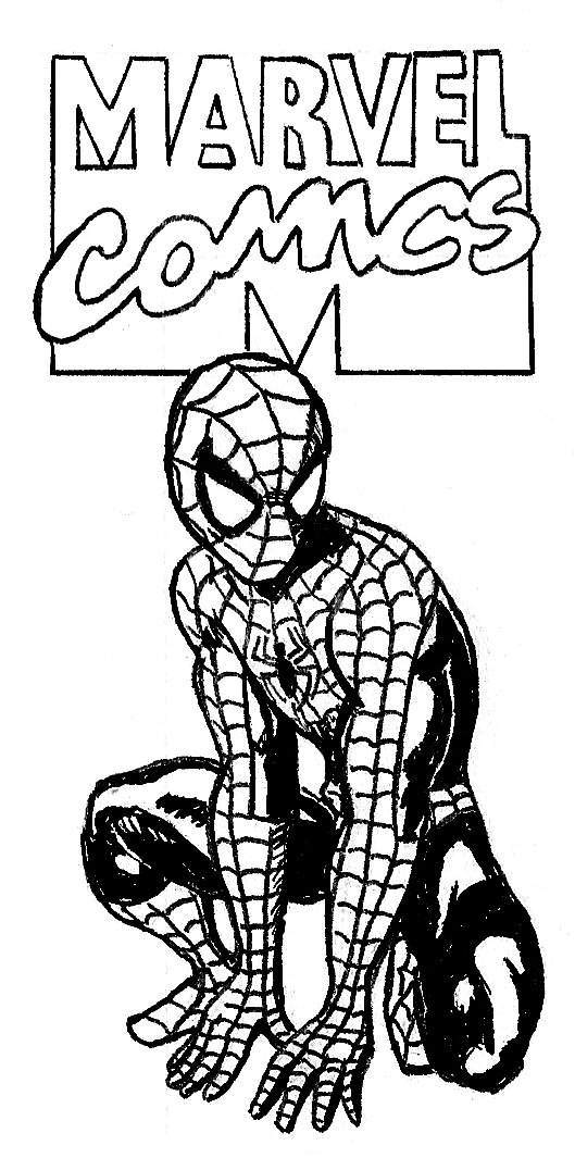 Spidey Marvel Corner Logo