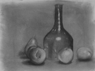 Charcoal Still Life