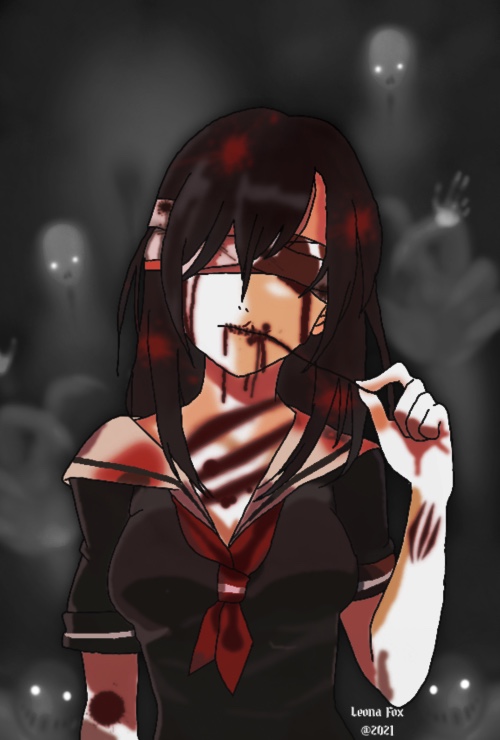 Horror Anime Girl by crazydead1991 on DeviantArt Horror Anime Girl by crazydead1991 on DeviantArt