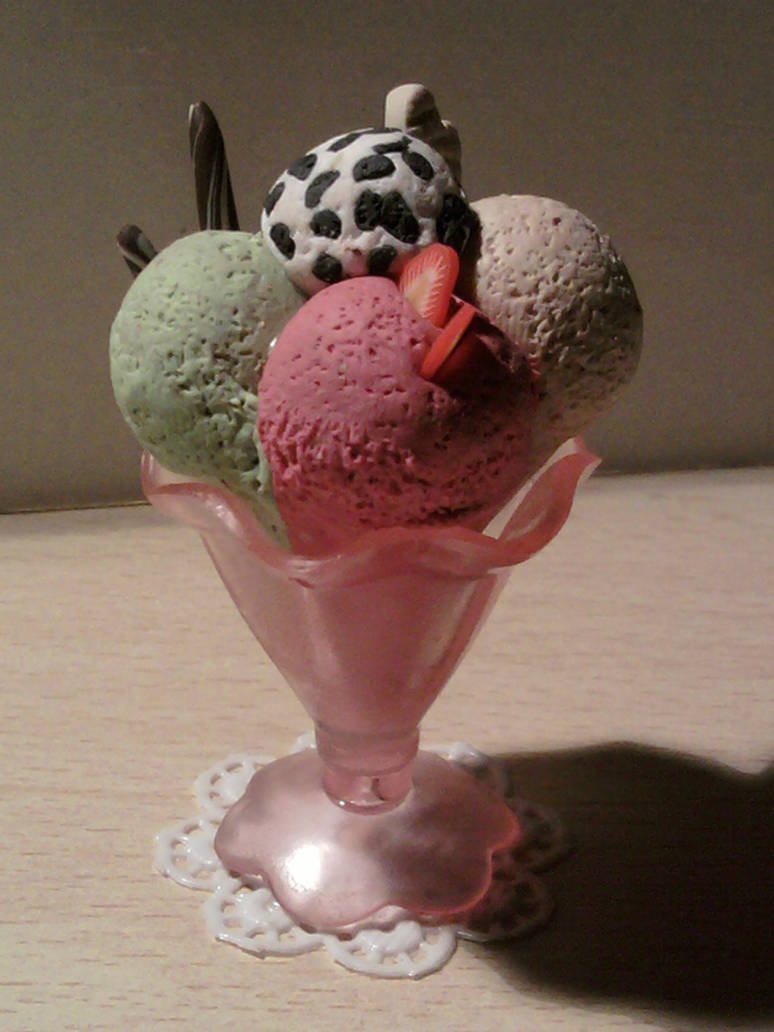 Ice cream fimo by bimbalove81 on DeviantArt