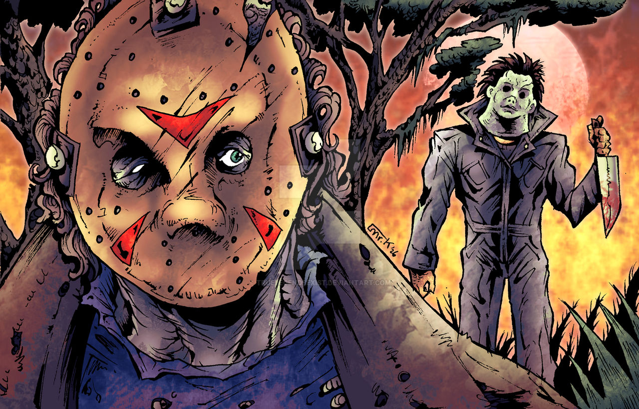Jason Fill Back Friday the 31st: Jason vs. Michael by TrueLegendsExist on DeviantArt