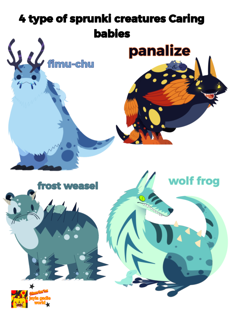 Insects Sprunki 4 Type Of Sprunki Creatures by jaylagadieworld on DeviantArt