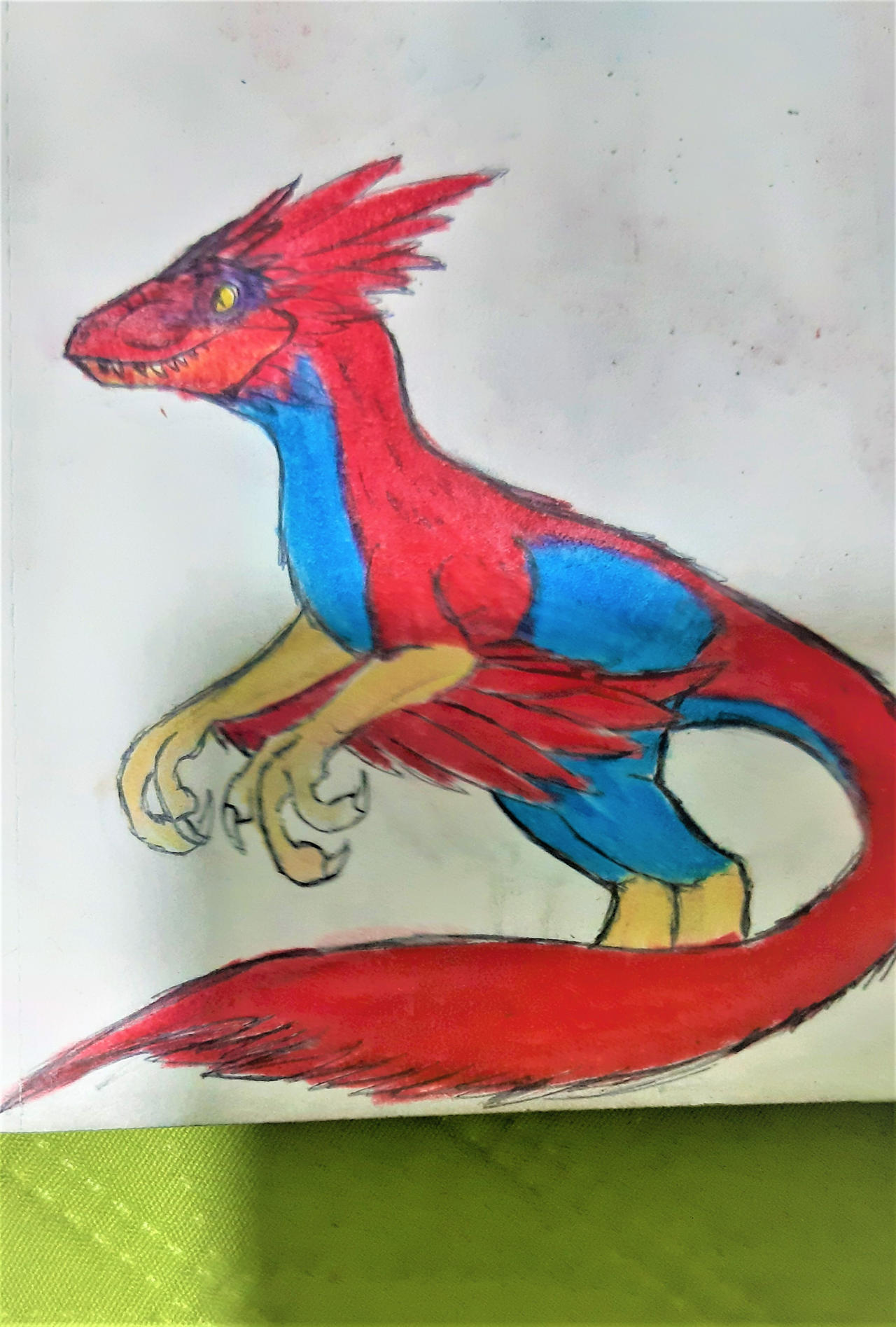 Jurassic World Dominion Pyroraptor (Concept) by ArK-54 on DeviantArt