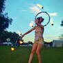 fire dancer