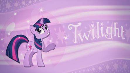 Twilight Sparkle wallpaper I made :)