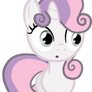 Sweetie Belle credit free vector