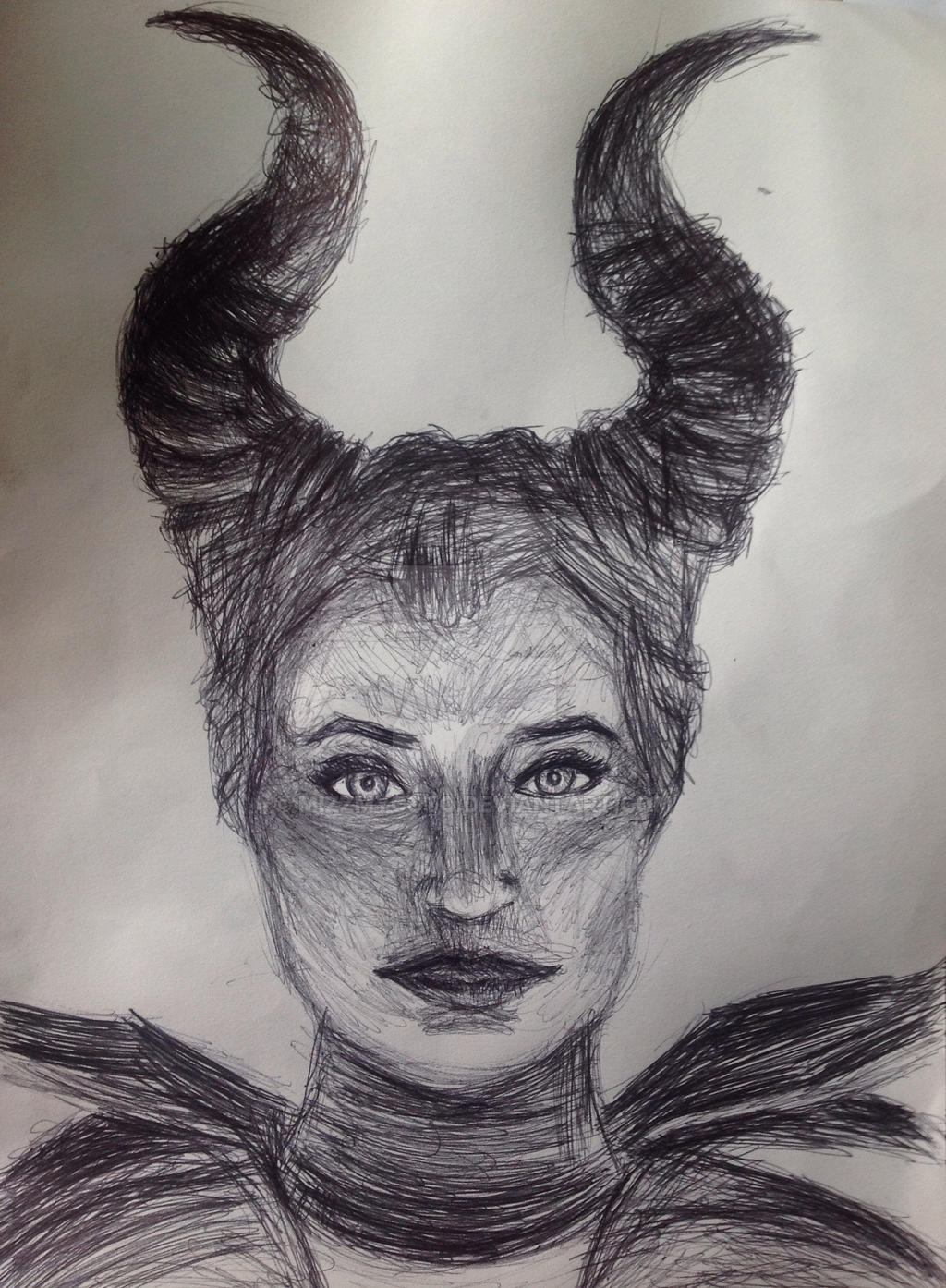 Maleficent Sketch