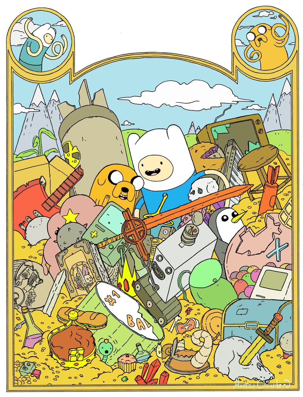 Adventure Time Future Deviantart Adventure Time! by androocrawford on DeviantArt