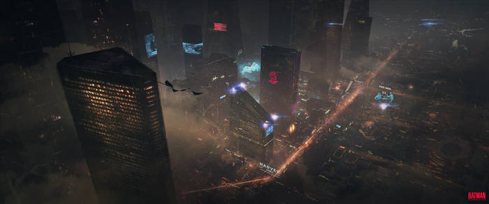 Batman: Resurrection - Gotham City Concept