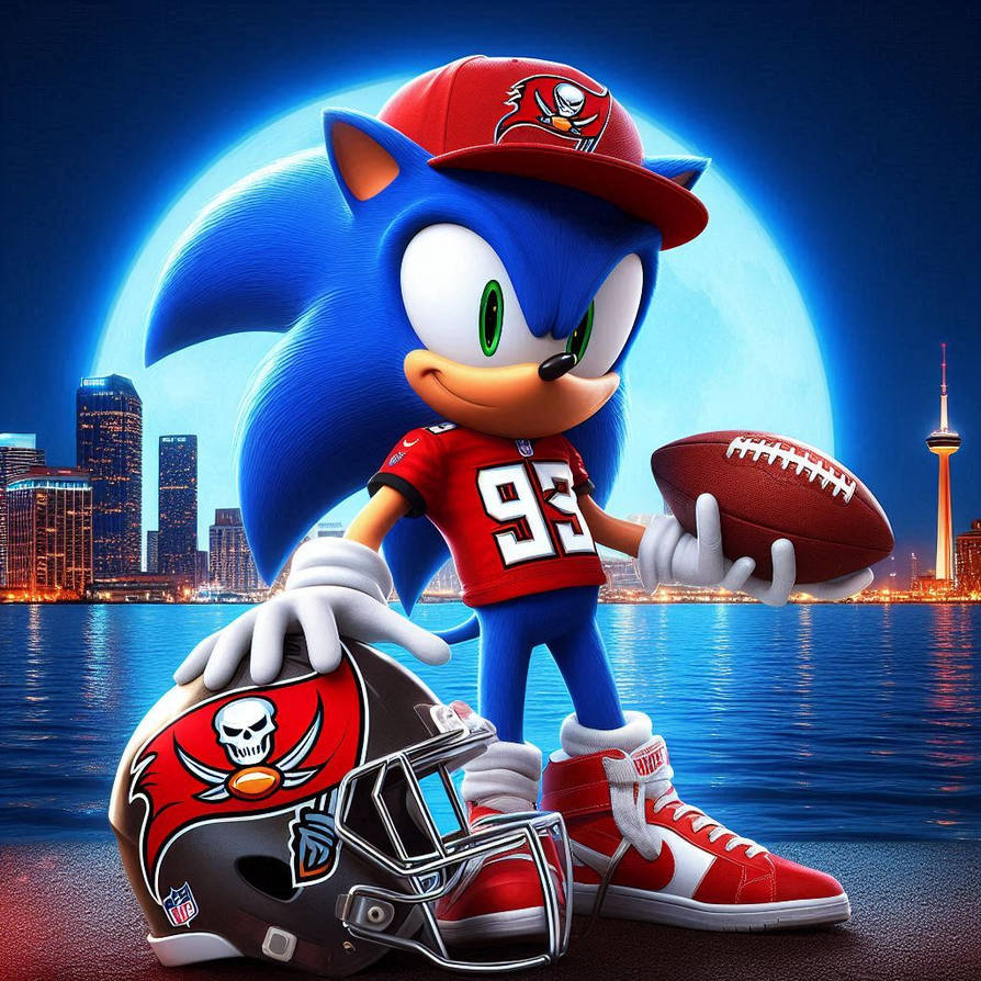 Sonic As A Tampa Bay Buccaneers Fan by WillTt on DeviantArt