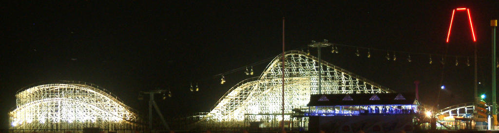 Roller Coaster in Wildwood 1