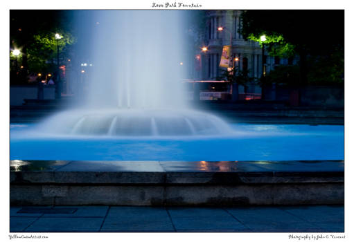 Love Park Fountain