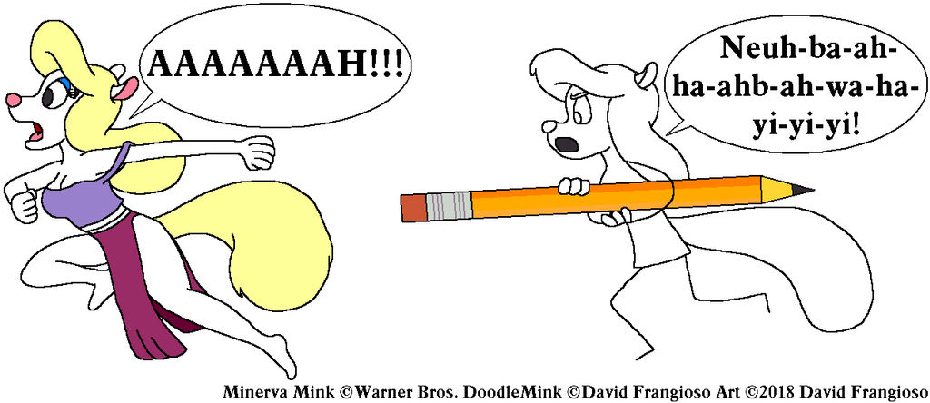 Minerva Vs Doodle Mink By Tpirman1982 On DeviantArt minerva-vs-doodle-mink-by-tpirman1982-on-deviantart