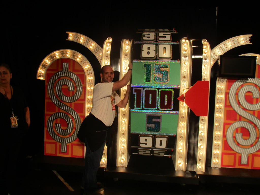Me Spinning The Wheel at The Price is Right Live! by tpirman1982