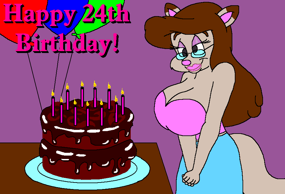 Happy 24th Birthday, Samantha The Persian! by tpirman1982