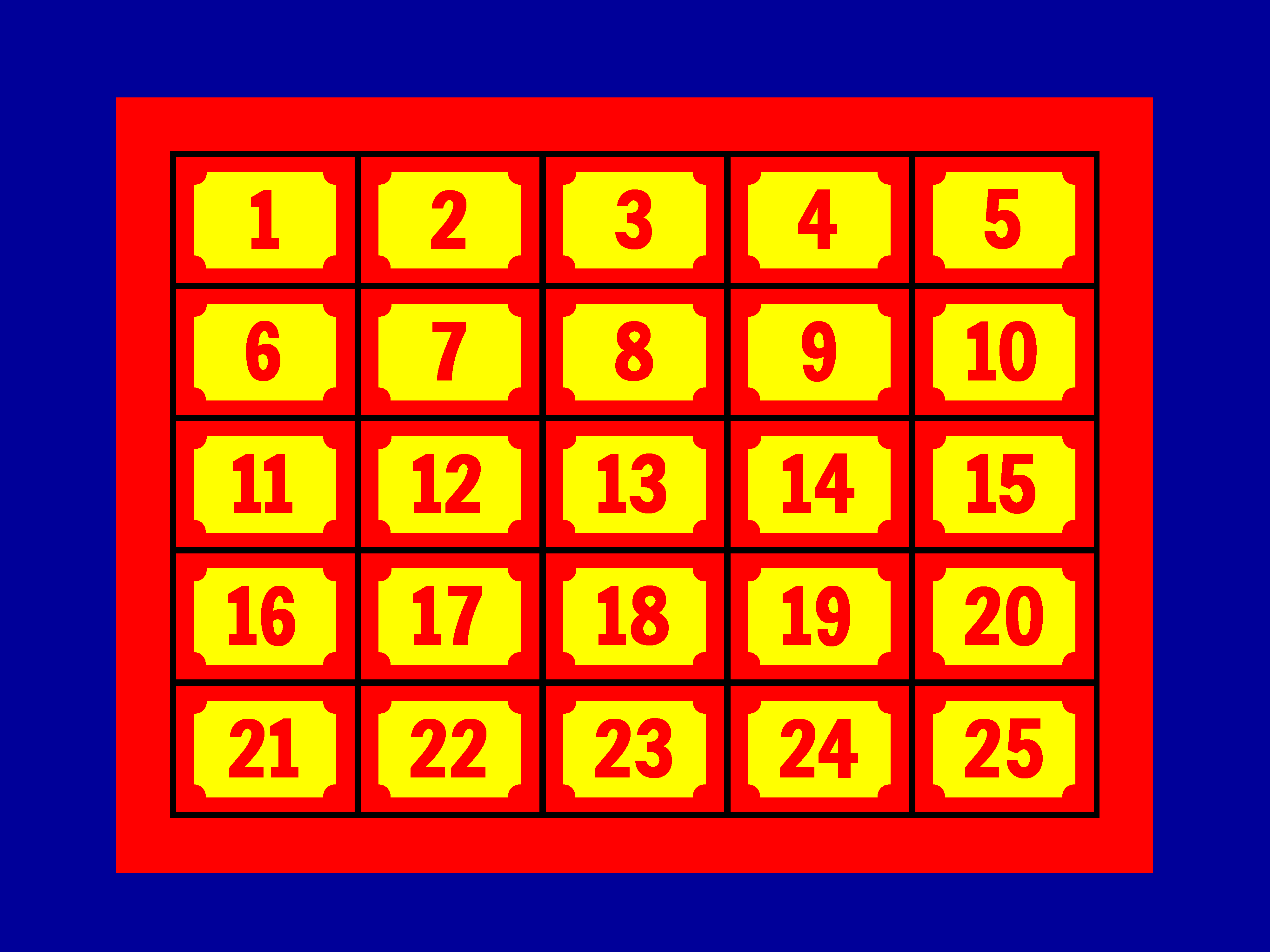 Classic Concentration Gameboard by tpirman1982 on DeviantArt