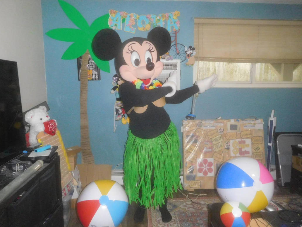 Hula Minnie by tpirman1982 on DeviantArt