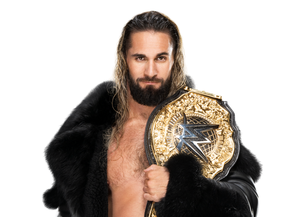 Seth Rollins World Heavyweight Render PNG by WrestlingIconHere on