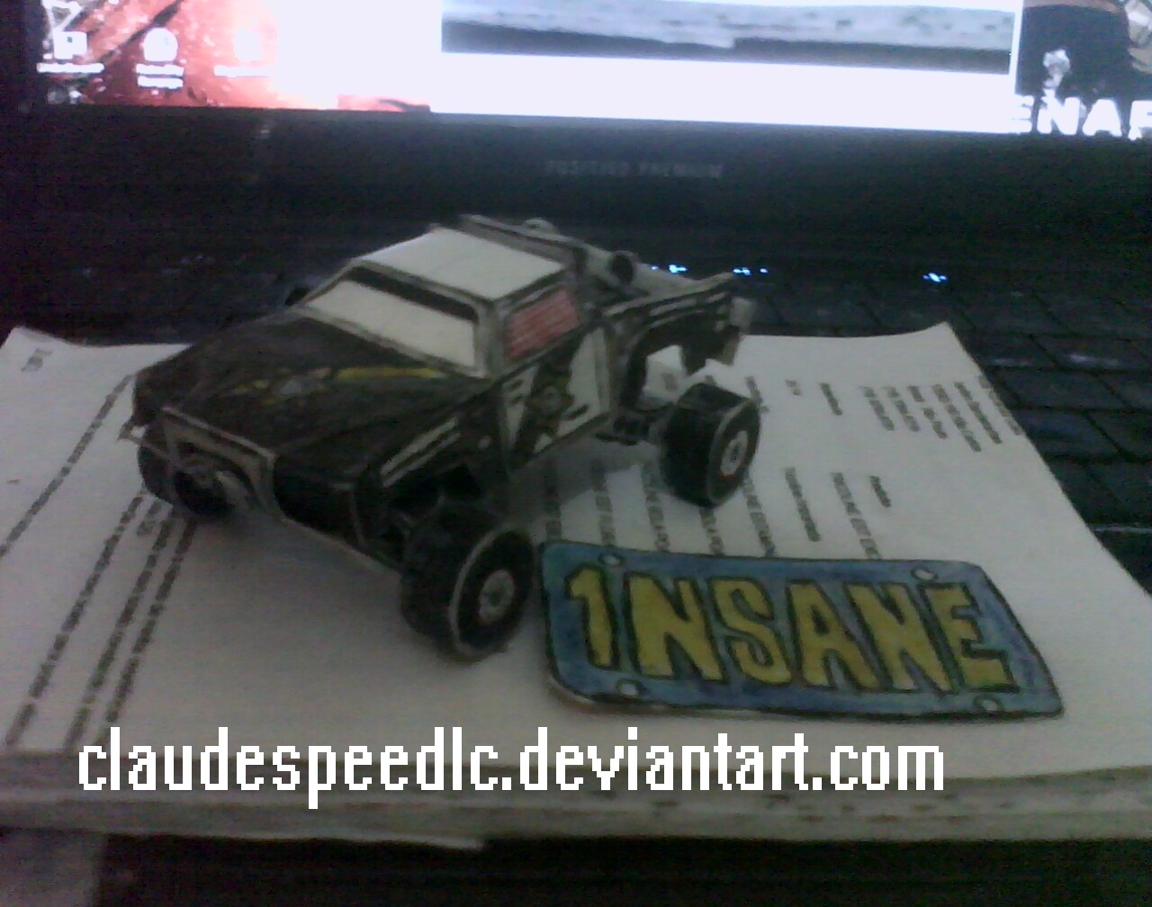 [Paper Wheelz - 1/64] 1nsane Sodar (SODA) Truck