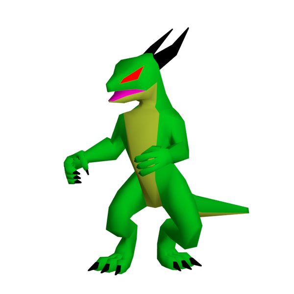 Low Poly Kobold by DRamos97 on DeviantArt
