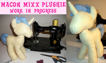 Macon Mixx Plushie - Work in Progess