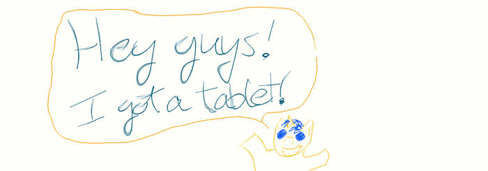 I got a tablet!  :D
