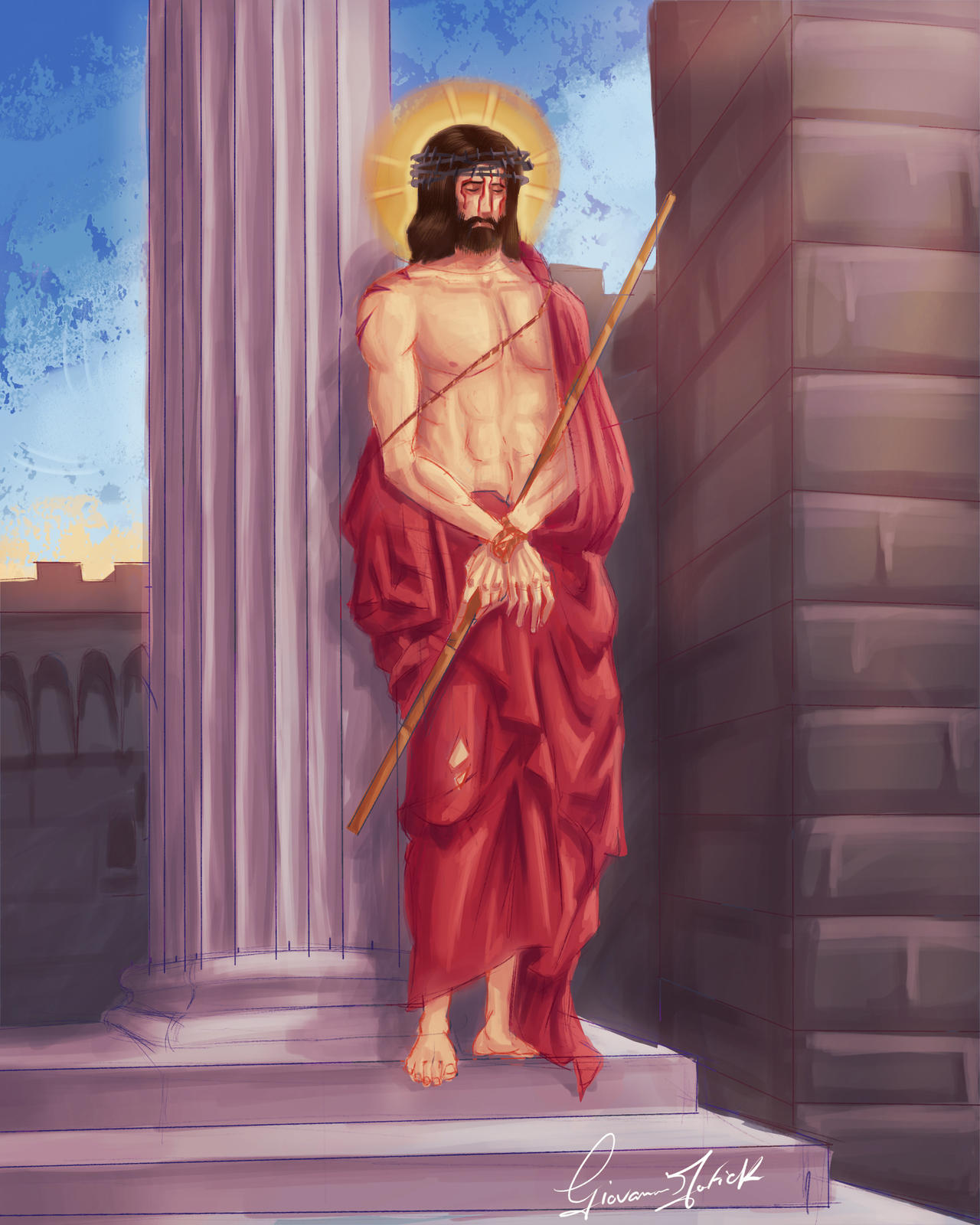 Sweet Jesus Deviantart Jesus Christ by GiovanniRArts on DeviantArt