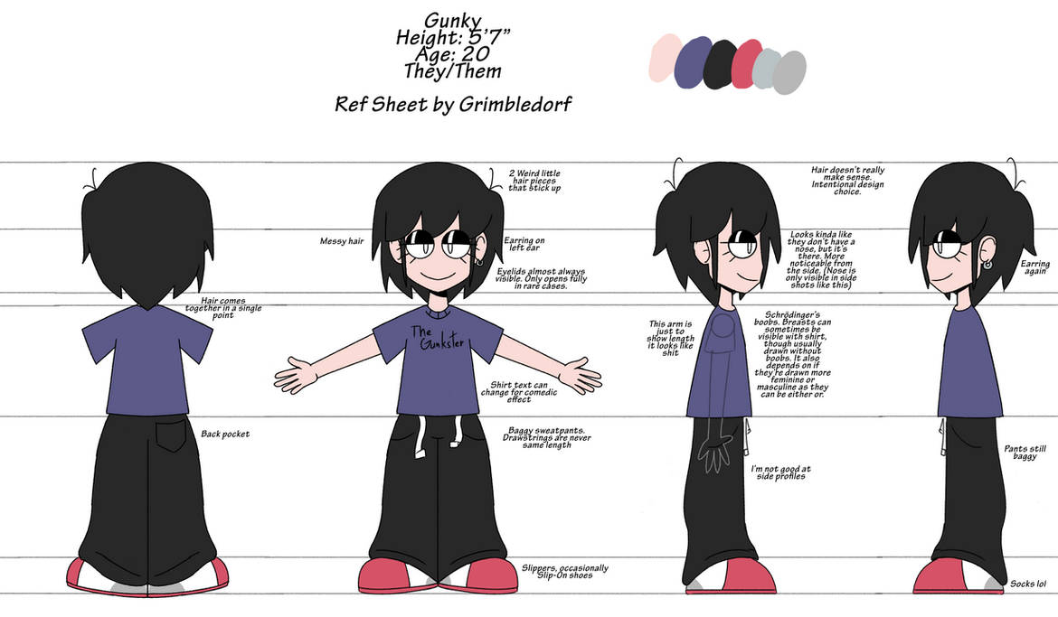 Gunky Gunky Reference Sheet by Gringledork on DeviantArt