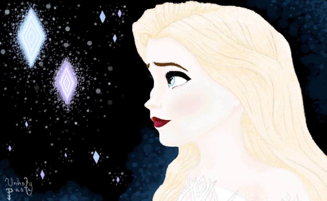 Elsa Element Form Elsa Frozen 2 The Fifth Element by UnholyPasta on DeviantArt