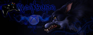 Blue Wolf on XBox 360 For my profil FB