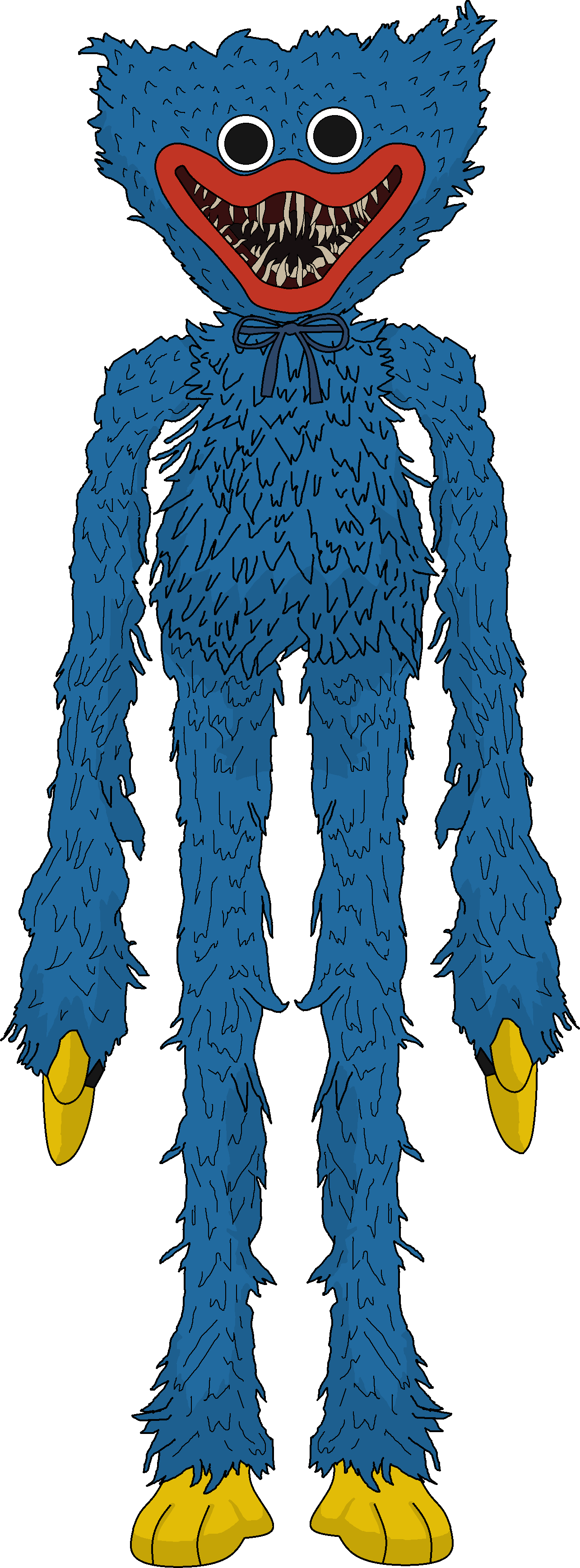 Huggy Wuggy (Poppy Playtime) by Rebus2077 on DeviantArt