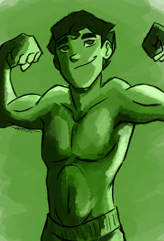 Bolin in green