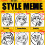 Different Styles Meme (Sketch Version)