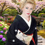 Blue eyed Geisha