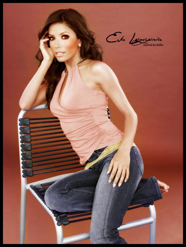 Eva Longoria Colorization