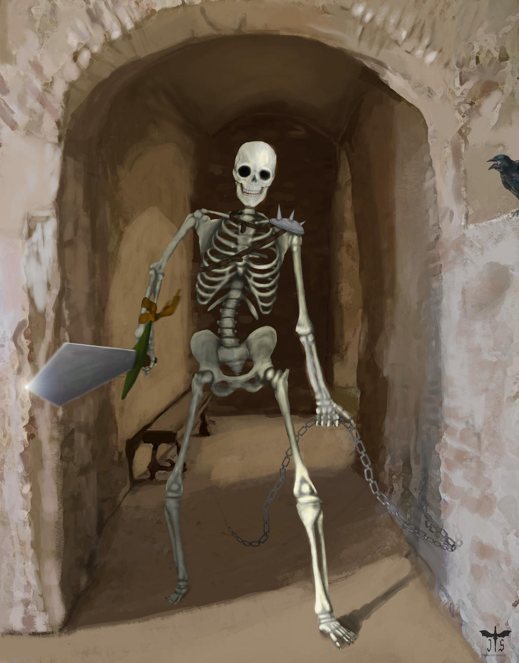 Skeleton concept by jinxpotus on DeviantArt