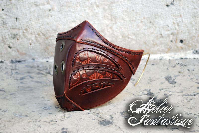 Theaf Mask Thief half-mask by AtelierFantastique on DeviantArt