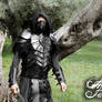 Nightingale leather black armor