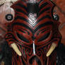 Voodoo leather mask