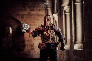 Steampunk golem armor -2