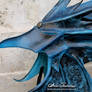 Fafnir blue dragon headwear