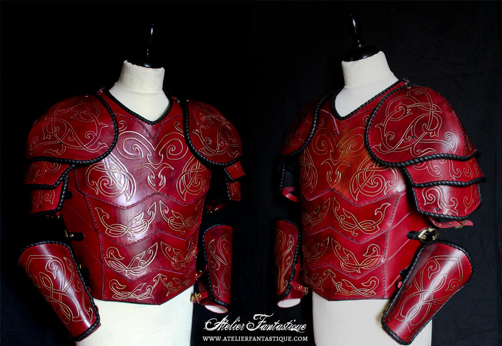 Deep red armor by AtelierFantastique on DeviantArt