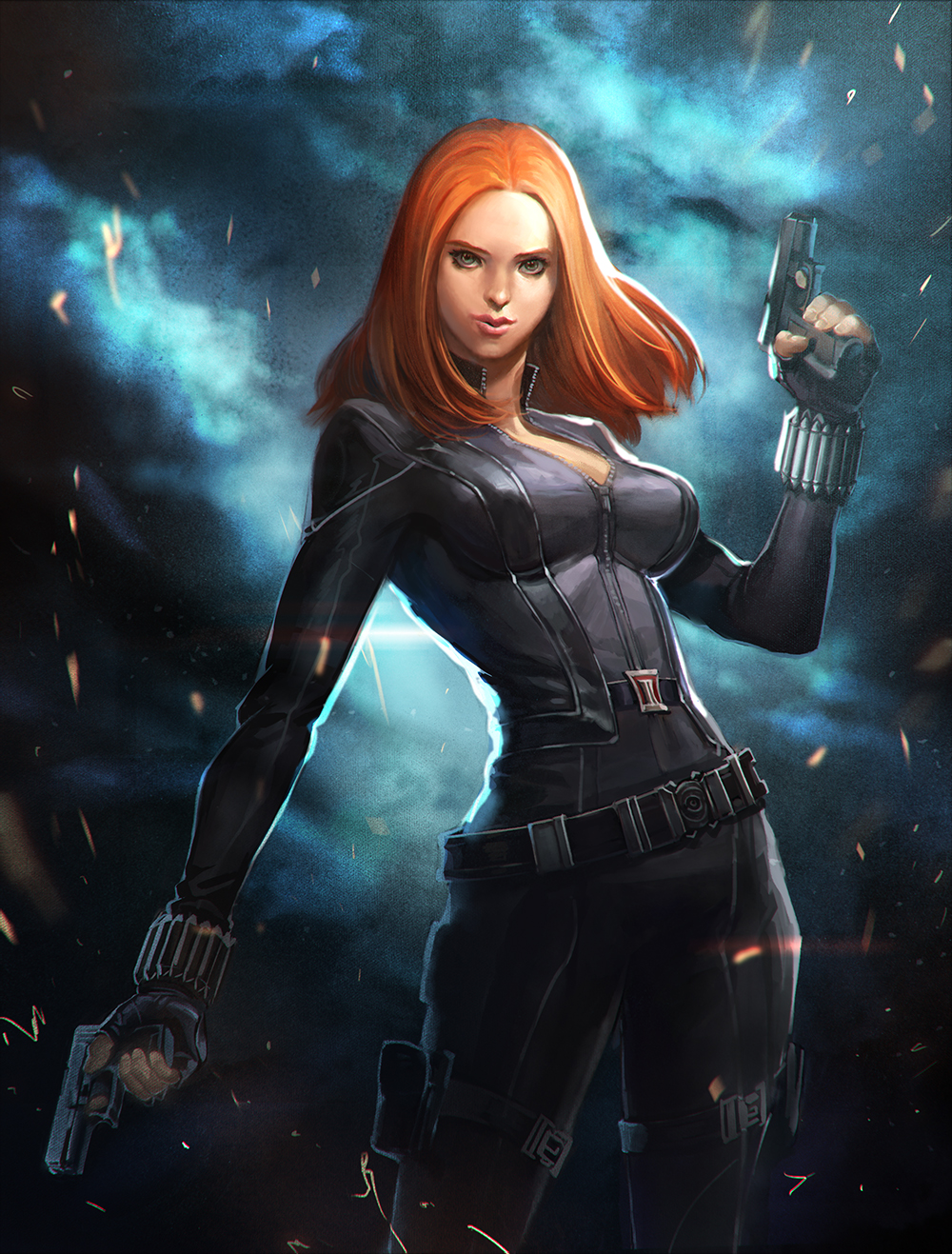 Black Widow- The Winter Soldier By Gopye On Deviantart