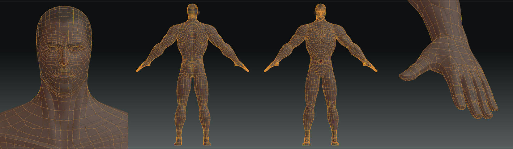Retopology Done! by LegacyGame on DeviantArt