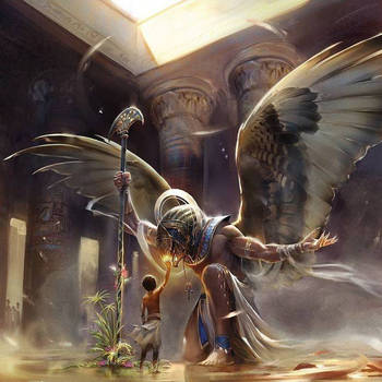 Horus the egyptian god