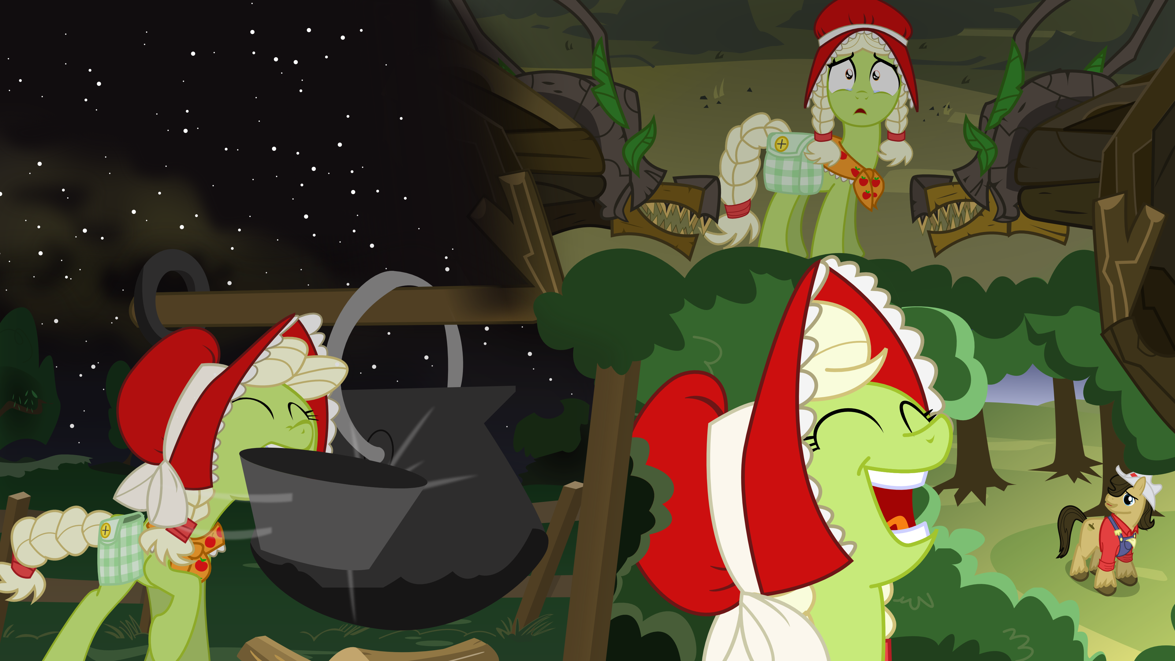 Granny Smith Mural - Colonization of Ponyville