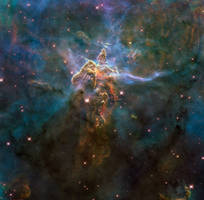 Hubble - Pillar in Carina